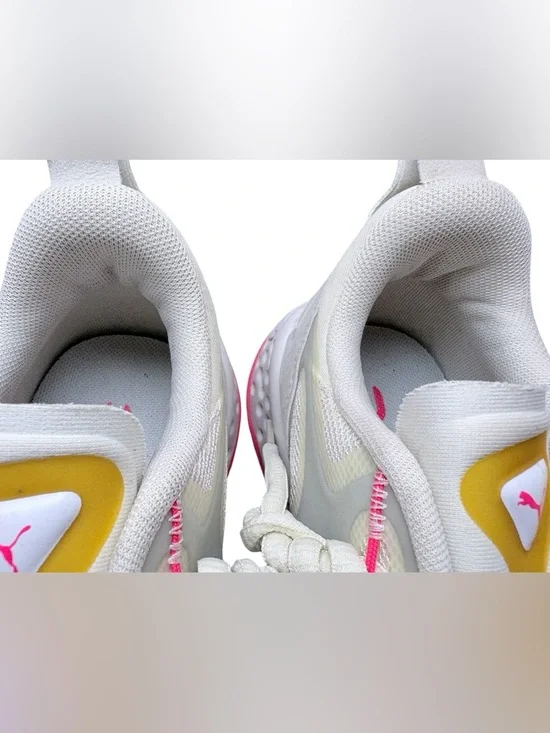 Puma Xetic Women’s Cream and Pink Active Sneakers Sz 6 US - Picture 10 of 15